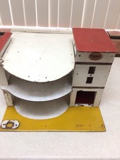 Vintage Wooden 1950’s Toy Esso Garage For Restoration.