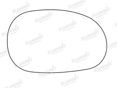 Mirror glass rhs fits - glass,