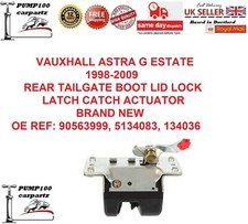 FOR VAUXHALL ASTRA G ESTATE
