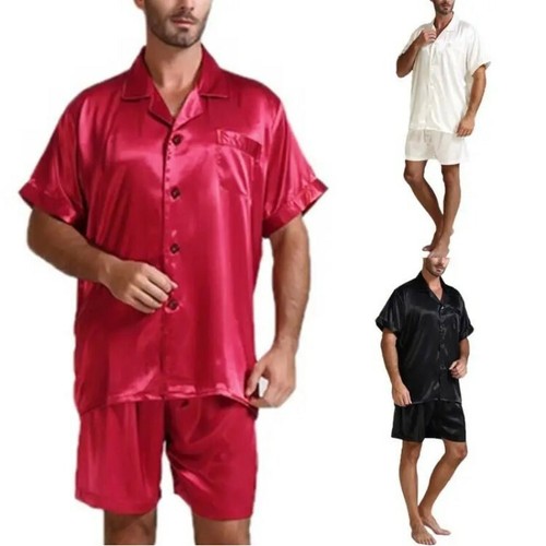 New mens silk satin - silk, pyjamas