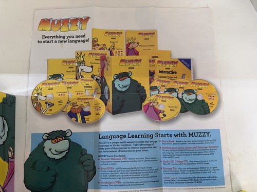 Muzzy the bbc language course - muzzy,