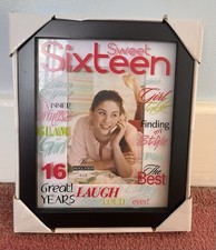 Black Border Sweet Sixteen