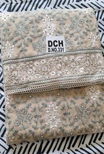 3 Piece Unstitched Embroidered