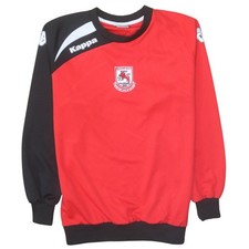 Kappa Mens Red Black Crew Neck