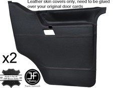 BLACK STITCH 2X FRONT DOOR
