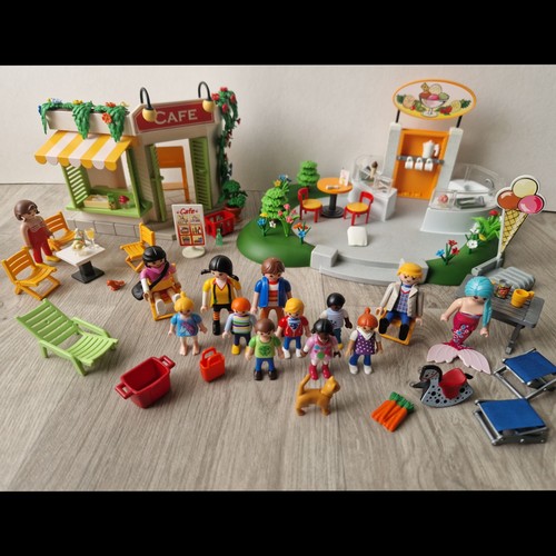 Playmobil bundle cafe ice - cafe,