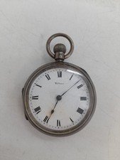 Dennison Silver Pocket Watch With American Waltham Movement 113843 NOT RUNNING