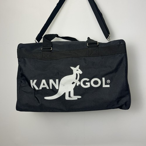 Kangol black duffle hold all - kangol, hold-all