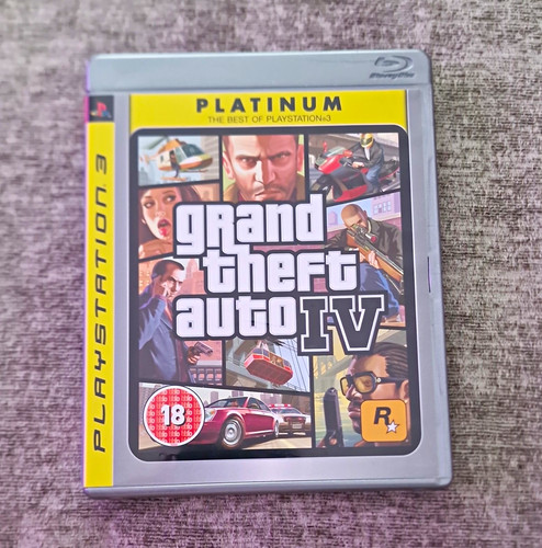 Grand theft auto platinum - grand, iv