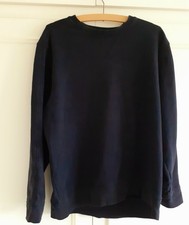 Mens Mark and Spencer Blue Harbour Navy Sweatshirt - Size XL