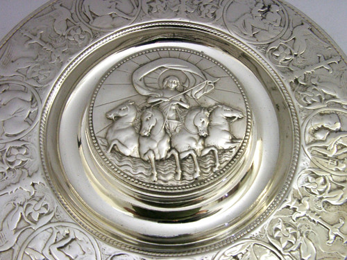 Antique large elkington silver - antique,