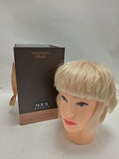 NXS Beauty Training Head Mannequin Blonde Hair 10.5 inch Styling Practice