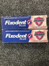 Fixodent Plus Food Barrier