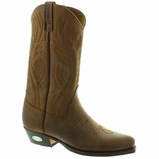 Loblan 194 pointed toe brown - pointed,