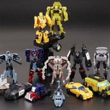 Mini Transformer Toys Optimus Prime Megatron Robots Cara Action Figures Kids Toy