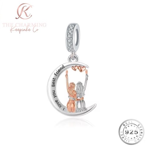 Best friend charm genuine - charm, 925
