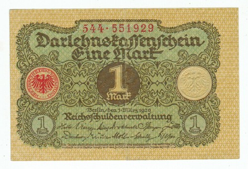 Germany banknote mark - germany,