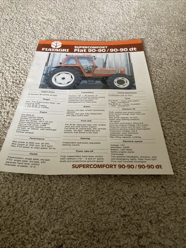 Fiatagri dt tractor - 90-90,