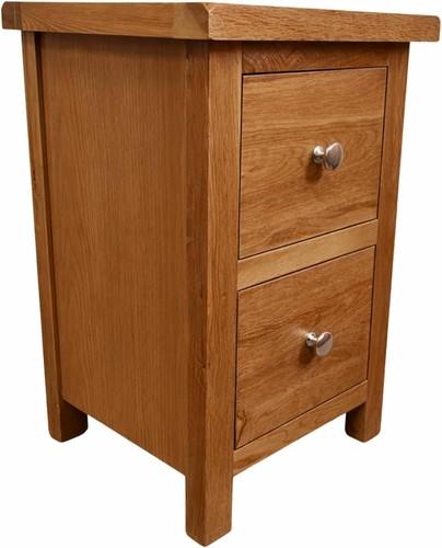 Oak drawer bedside - bedside, –