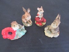 4x Border Fine Arts Figurines