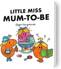 Mr Men Little Miss Mum To Be Card – Cute New Baby Greeting Card Gift
