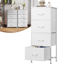 4 Drawer Fabric Chest of