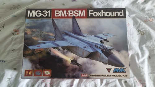 Amk mikoyan mig 31bm - 1/48, mig-31bm/bsm