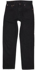 Levi's 521 Men Black Straight Regular Jeans W32 L31 (104422)