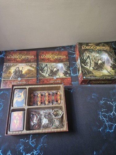 The lord rings - rings, card