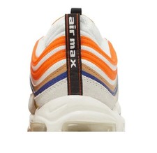 Genuine Nike Air Max 97 SE ( U.K. Men 8.5) White / Safety Orange - Worn Once!