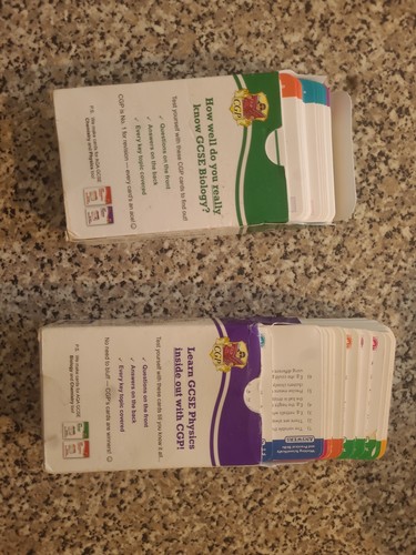 Cgp gcse revision cards - gcse,