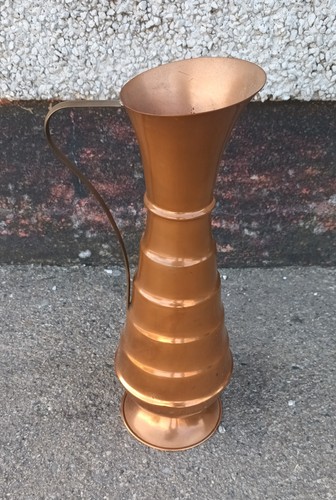 Copper pitcher jug - , unpolished