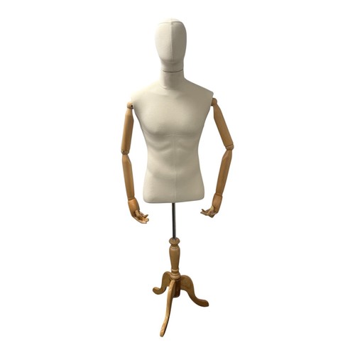 Articulated male tailors dummy - male,