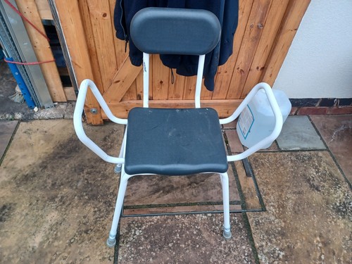 Perching stool with arms - perching,