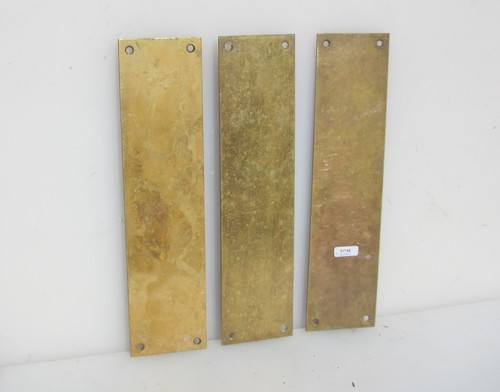 Vintage brass finger - finger, plate