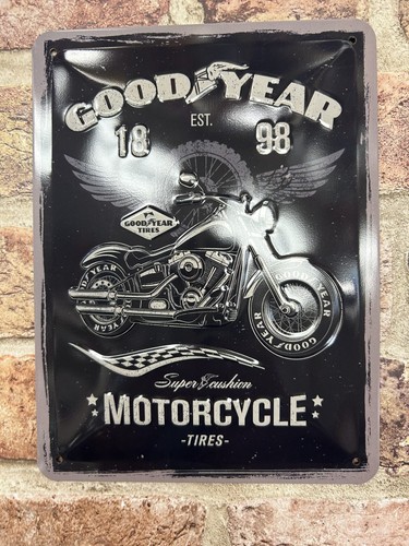 Goodyear motorcycle sml retro - goodyear,