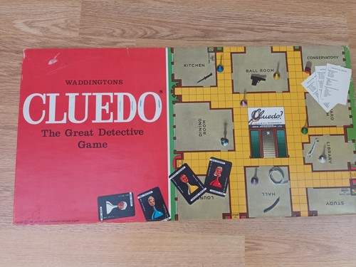 Cluedo vintage 1975 - cluedo,