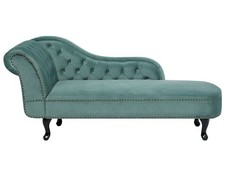 Left Hand Chaise Lounge Velvet