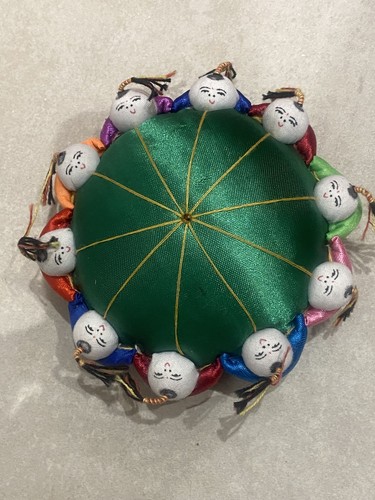 Vintage chinese pincushion - vintage,