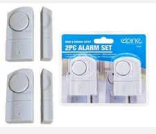NEW 2 Wireless Window Door Burglar Security Alarm 100dB Magnetic Sensor Home