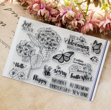 Flower Silicone Clear Stamp