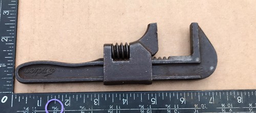 Rare indian adjustable spanner - indian,