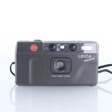 Leica Mini 35mm Compact Film Camera f/3.5 Elmar Lens Point+Shoot Vintage 35mm