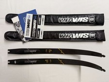 Win & Win WIAWIS MXT-10 Recurve Archery Bow Limbs - Medium - 44lbs - ILF Fitting