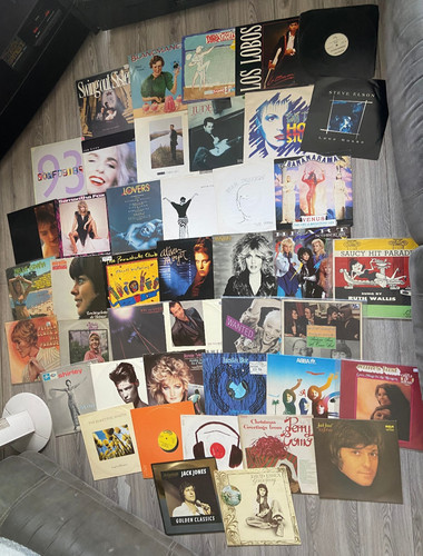 Vinyl record job lot - job,