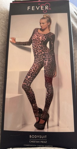 Fever bodysuit cheetah print - bodysuit,
