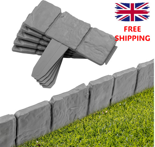 Pack lawn edging cobbled - lawn,