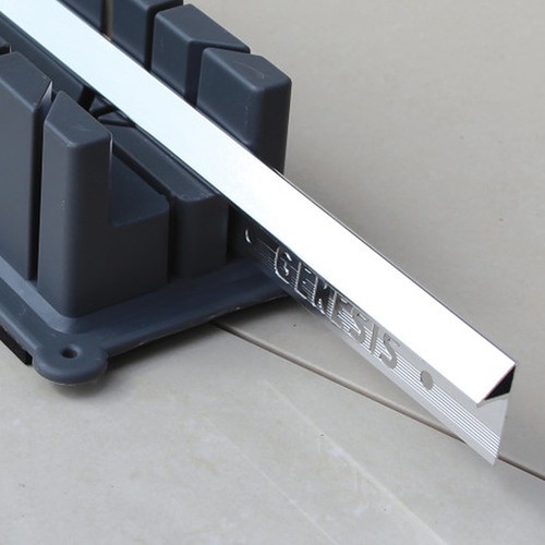 Mitre block tile - tile, trim