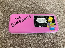 The Simpsons Pencil Tin 1991