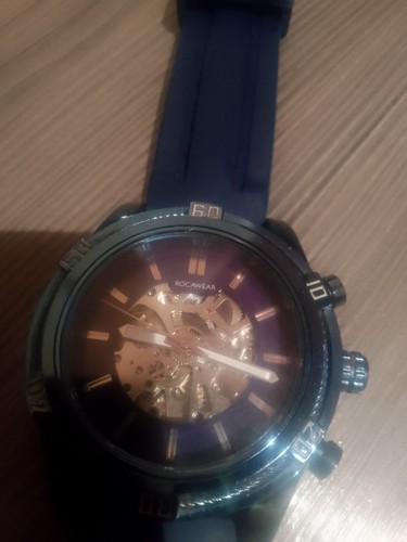 Rocawear mens skeleton watch - rocawear,